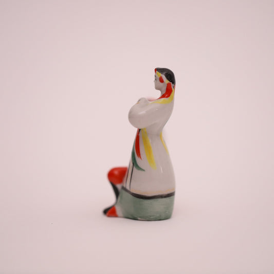 Antique 1980 Polonsk Porcelain Figurine "Hopak" – Ukrainian Dance Couple – Vintage USSR Ceramic Statue – Ukrainian Gift Decor