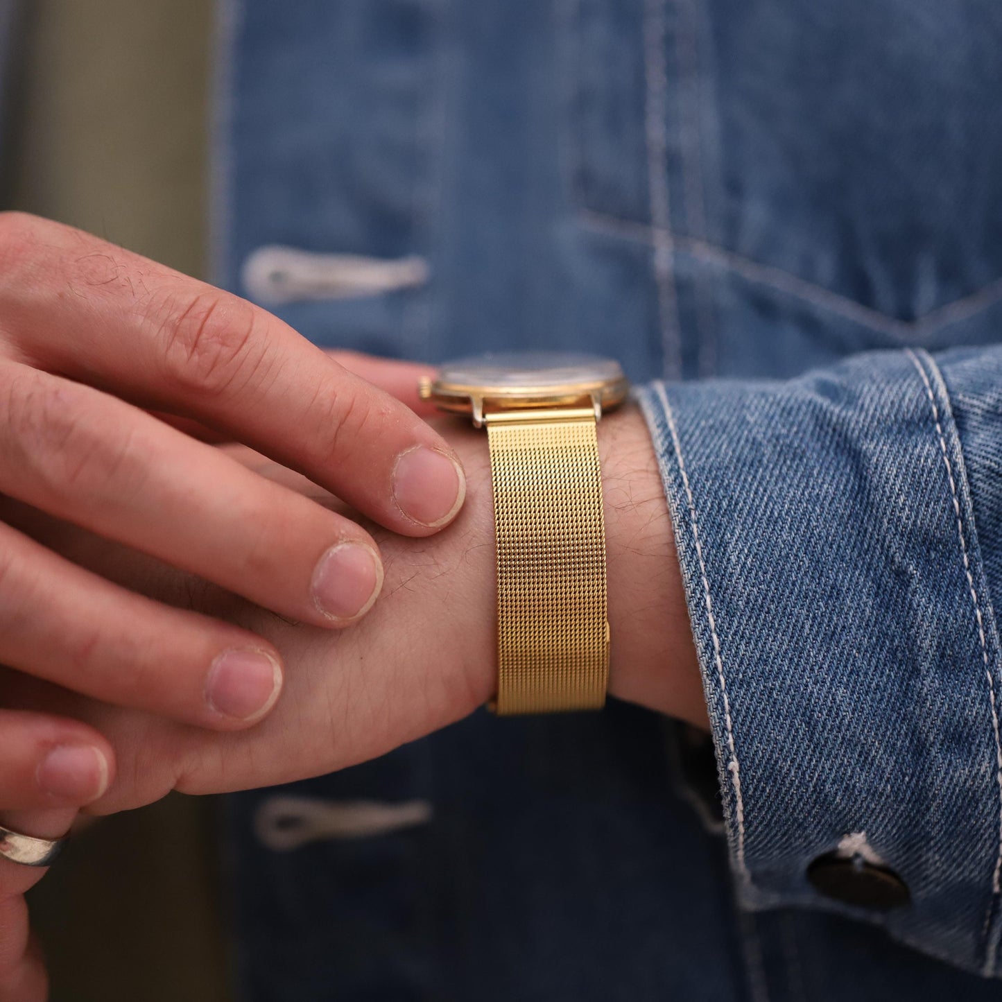 Very rare vintage Soviet watch POLJOT 1970s - Automatic vintage watch - 29 Jewels - Shock resist - Gold plated - Made in USSR