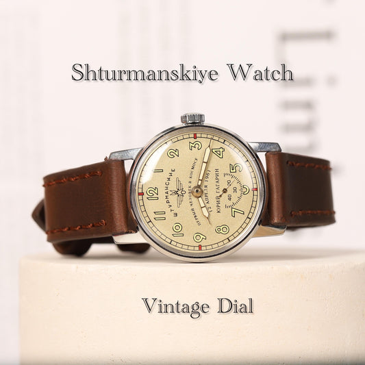 Vintage Men's Watch Shturmanskie – Yuri Gagarin's Legendary Timepiece, Historic Design, Collectible Gift, Ultimate Precision