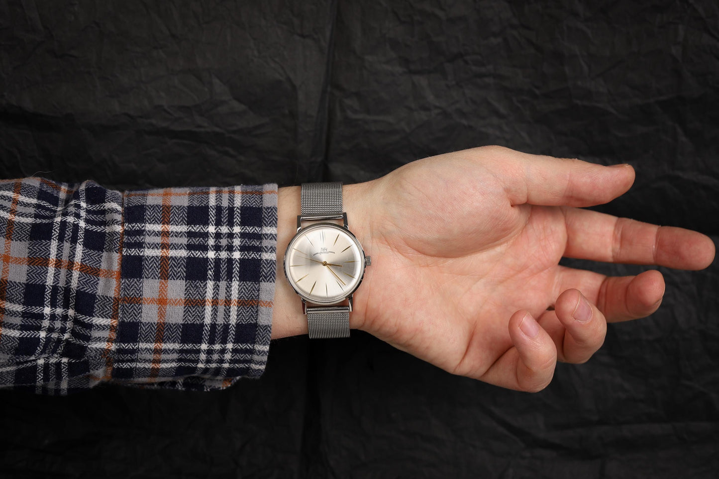 Ultra-thin rare vintage watch LUCH | Unisex vintage wristwatch | Shockproof mechanism | Unique gift idea